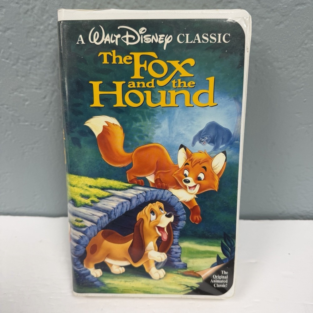 The Fox and the Hound‎ VHS tape Disney Classic Clamshell